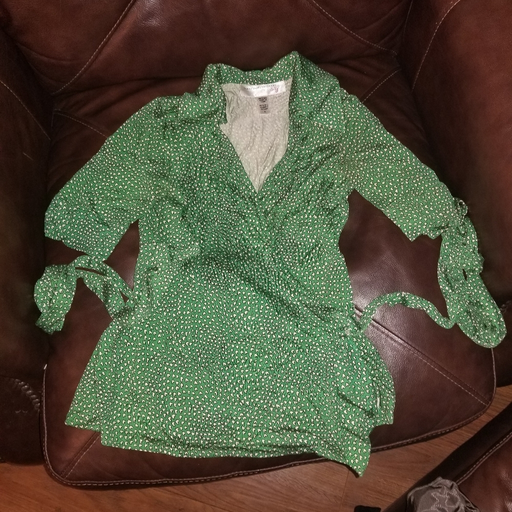 Diane von Furtstenberg Wrap Top